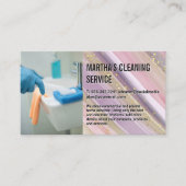 クリーニングサービス |供給 | Maids名刺 名刺 (正面)