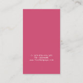 クリーニングサービス 名刺 (裏面)