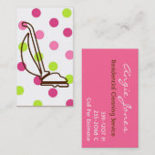 クリーニングサービス 名刺 (正面/裏面)