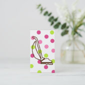 クリーニングサービス 名刺 (スタンド正面)