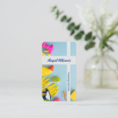 クリーニングサービス 名刺 (スタンド正面)