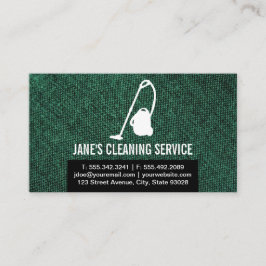 クリーニングサービス 名刺