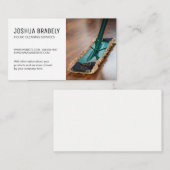 クリーニングサービス | 家事 名刺 (正面/裏面)