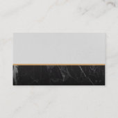 クリーニングサービス | Maid Mop Duster |大理石トリム 名刺 (裏面)