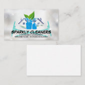 クリーニングサービス | Sparkly House |クリーナーツール 名刺 (正面/裏面)