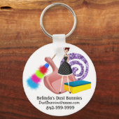 クリーニングサービス – SRF キーホルダー (正面)