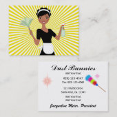 クリーニングサービス – SRF 名刺 (正面/裏面)