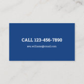 クリーニングサービスQRコード 名刺 (裏面)