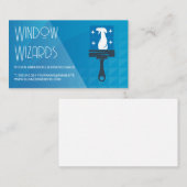 クリーニングスプレーボトル | ウィンドウクリーナーロゴ 名刺 (正面/裏面)