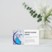 クリーニングスプレーボトル 名刺 (スタンド正面)