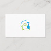 クリーニングスプレー |ハウスクリーナーサービス 名刺 (裏面)