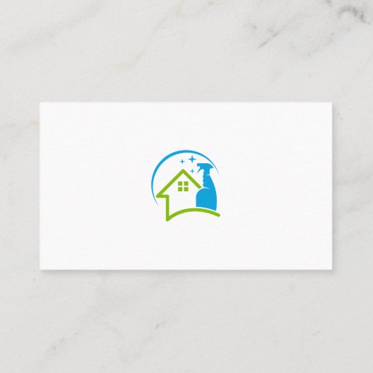 クリーニングスプレー |ハウスクリーナーサービス 名刺 (裏面)