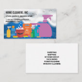 クリーニングソリューション | スプレーボトル | 石けん水 名刺 (正面/裏面)