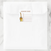 クリーニングタスクプランナーシール スクエアシール (バッグ)