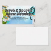 クリーニングツールとアプライアンス | ハウスキーパー 名刺 (正面/裏面)