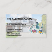 クリーニングツールのアイコン 名刺 (正面)