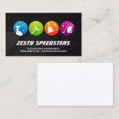 クリーニングツールアイコン | ホームサービス 名刺 (正面/裏面)