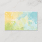 クリーニングツールアイコン | 衛生化サービス 名刺 (裏面)