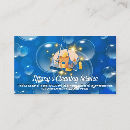 クリーニングツール | シャボン 名刺 (正面)