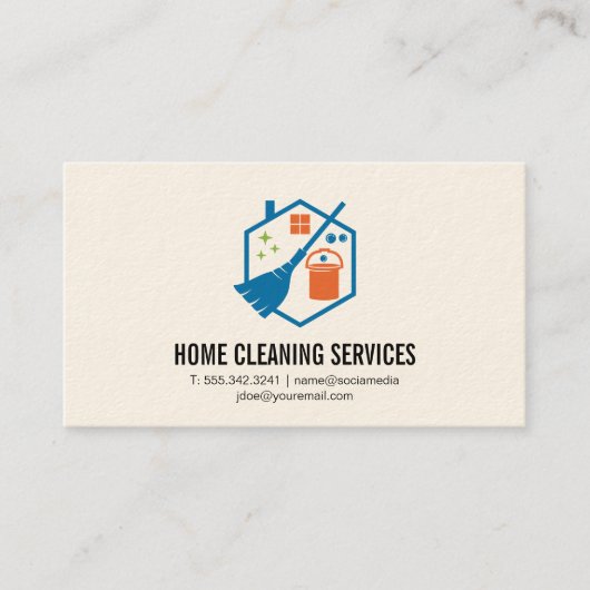 クリーニングツール | ホームサービス 名刺 (正面)