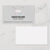 クリーニングツール | 歯 名刺 (正面/裏面)