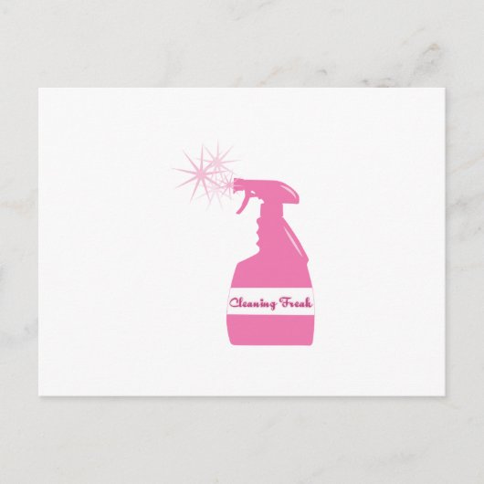 クリーニングフリーク ポストカード (正面)