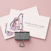 クリーニングモダンサービスロゴ 名刺