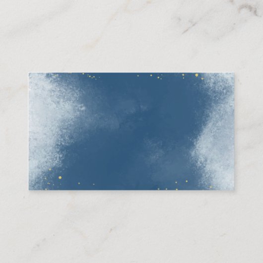 クリーニングロゴ 名刺 (裏面)