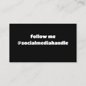 クリーニング女性名刺 名刺 (裏面)