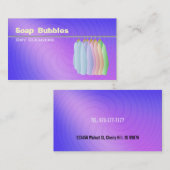 クリーニング屋の名刺 名刺 (正面/裏面)