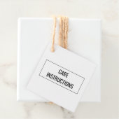 クリーニング指示気に製品つるラベルカード フェイバータグ (インサイチュ)