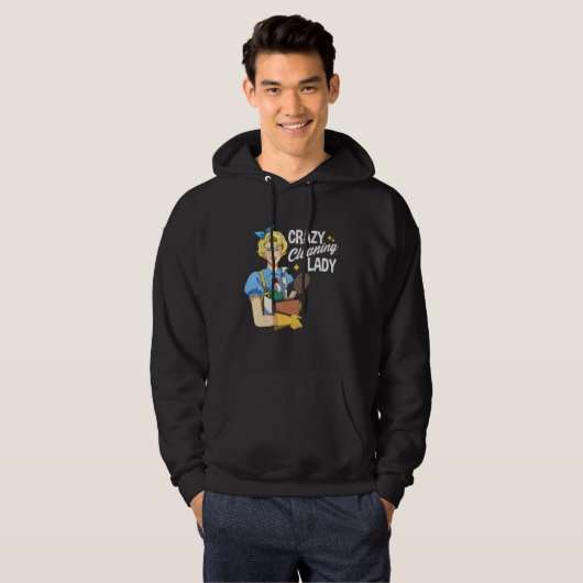 クリーニング熱狂するレディーハウスキーパーメイドサービスハウス パーカ (正面フル)