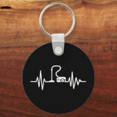 クリーニング頻度 キーホルダー (正面)