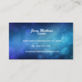 クリーニング·サービス·スローガン名刺 名刺 (裏面)