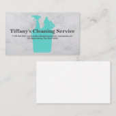 クリーニング |メイド用品名刺 名刺 (正面/裏面)