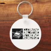 クリーニ生き延びング キーホルダー (正面)