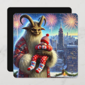 クリーパス 新年おめでとう シーズンカード (正面/裏面)