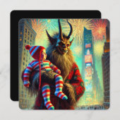 クリーパス 新年おめでとう シーズンカード (正面/裏面)