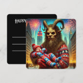 クリーパス 新年おめでとう シーズンカード (正面/裏面)