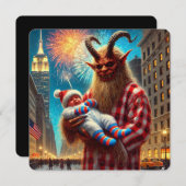 クリーパス 新年おめでとう シーズンカード (正面/裏面)