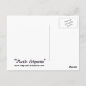 クリーパーがあないで下さい ポストカード (裏面)