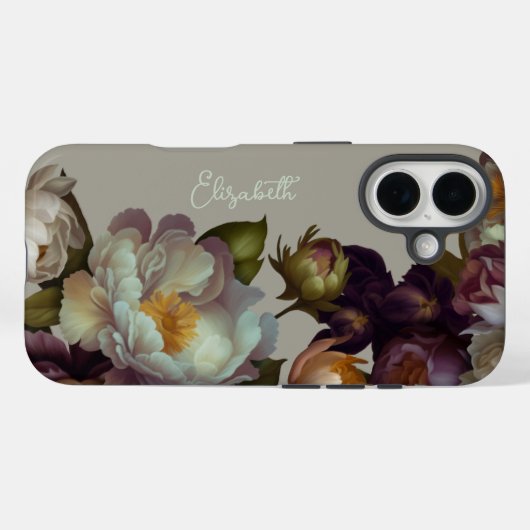クリーパーソナライズされたム植物性フローラiPhoneケース Case-Mate iPhoneケース (裏面 (横))