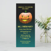 クリーピーハロウィンパンプキン 招待状 (スタンド正面)