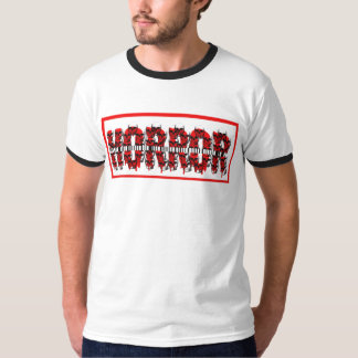 クリーピーホラー スカル テキスト Tシャツ - スプーキー ゴシック