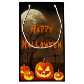クリーピー墓地ハロウィンパーティー スモールペーパーバッグ (裏面)