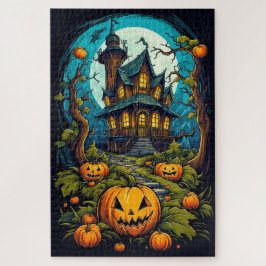 クリーピー ハッピー ハロウィン 暗闇のホーンテッドハウス ジグソーパズル