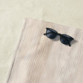 クリーフェイクム素朴・ウッド ビーチタオル (インサイチュ)