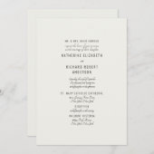 クリーフォーマルムツーベニューブリーブドパープル 招待状 (正面/裏面)