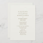 クリーフォーマルムツーベニューブリーブドパープル 招待状 (正面/裏面)