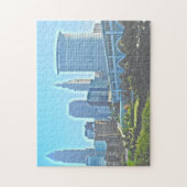 クリーブランドのオハイオ州の西の河岸のパズル ジグソーパズル (縦)